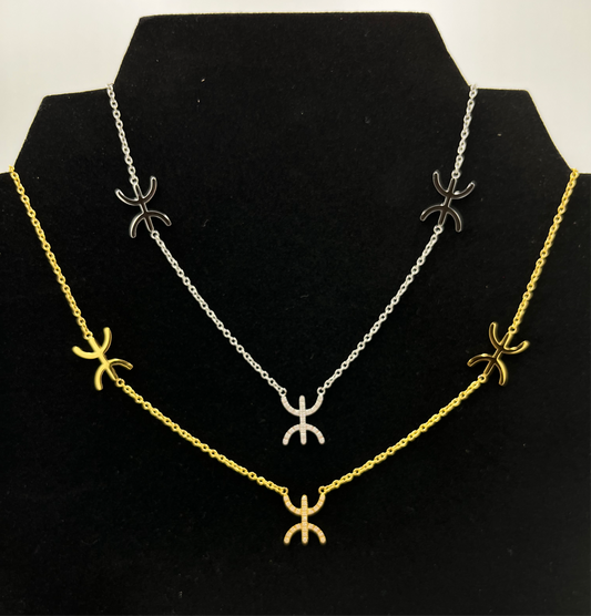 Collier ALÉIA K.ELEGANCE, présentation lifestyle