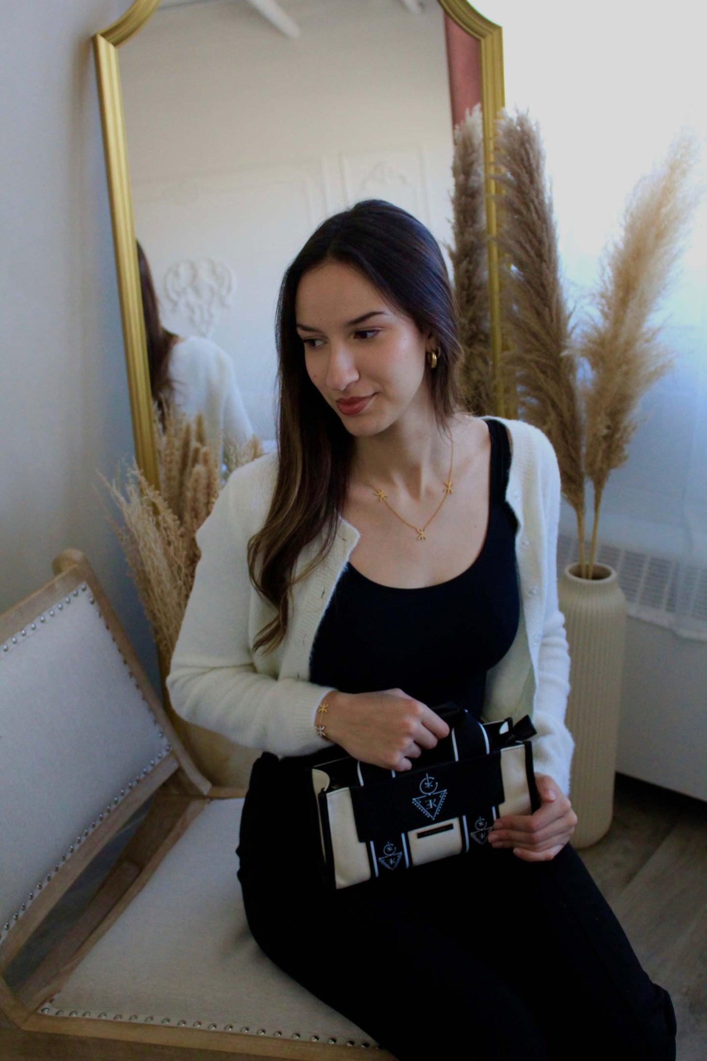 Sac Berby K.ELEGANCE en toile haut de gamme, style amazigh, parfait pour la vie quotidienne