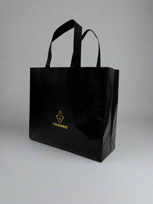 Sac réutilisable noir-Médium | Sac à main  – K.ÉLÉGANCE