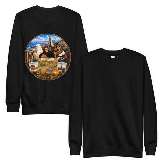 Crewneck DZ unisexe KAZYA K.ELEGANCE, vue lifestyle