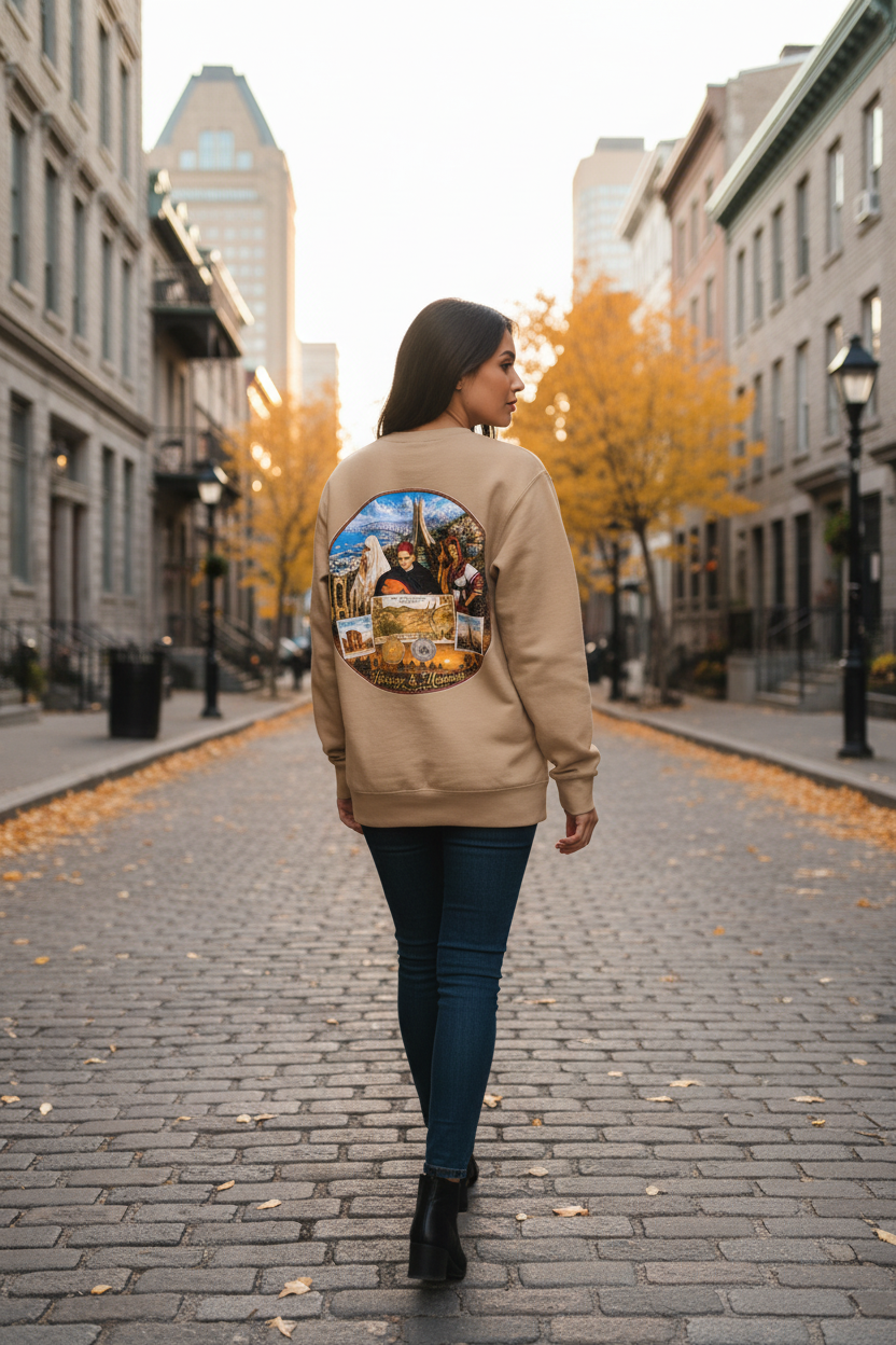 KAZYA Crewneck Femme — Montréal