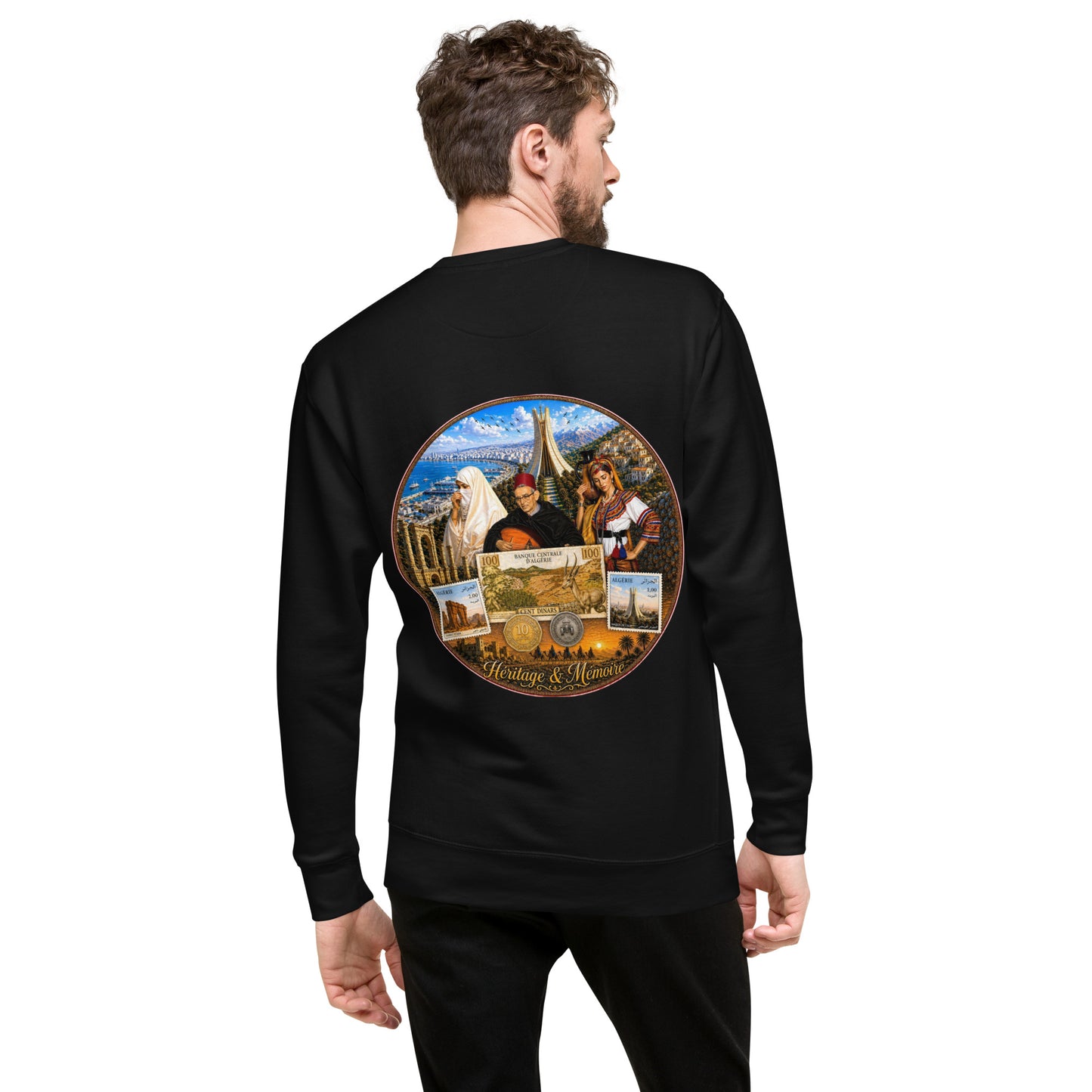 Premium Unisex Crewneck DZ — KAZIA