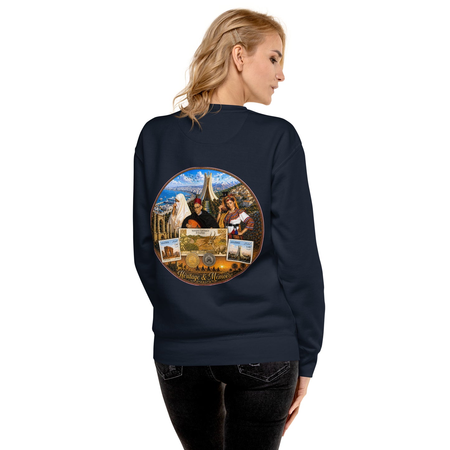Premium Unisex Crewneck DZ — KAZIA