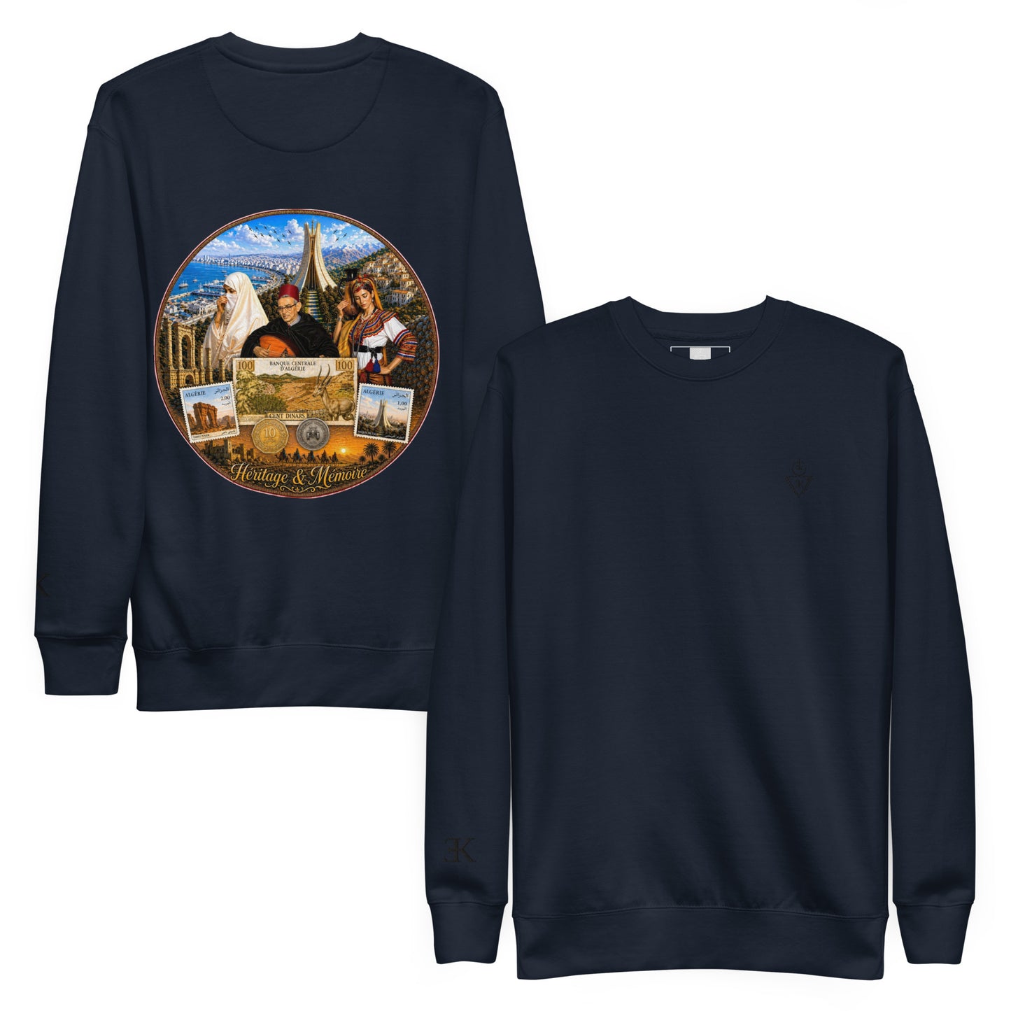 Premium Unisex Crewneck DZ — KAZIA